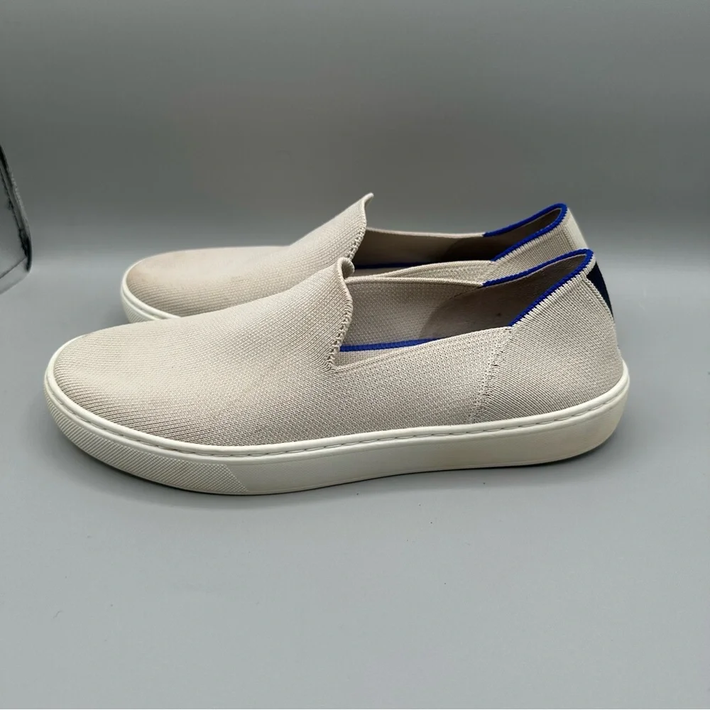 Rothy's Women Size 8 The Original Sand Round Toe Casual Slip On Sneaker